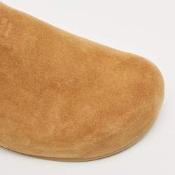 Prada Tan Suede Espadrille Mules Size 41