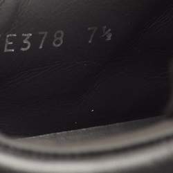 مملوكة مسبقًا حذاء رياضي برادا سبورتس أمريكاز كاب شبكة وجلد رصاصي/أسود عق منخفض مقاس 40