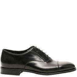 prada brushed leather oxford shoes