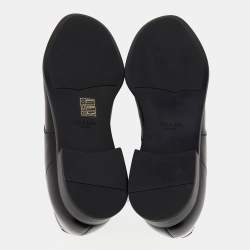 Prada Black Leather Lace Up Oxfords Size 41