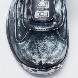 مملوكة مسبقًا Cass x Prada Black/White America's Cup Sust4in Low-Top Sneakers Size 43