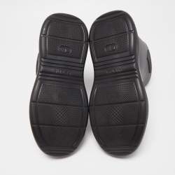 Prada Black Rubber Rain Boots Size 42