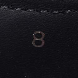 مملوكة مسبقًا Prada Navy Blue Leather Low Top Sneakers Size 42