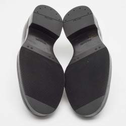 Prada Black Leather Lace Up Derby Size 40