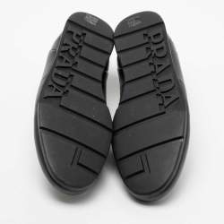 Pre Owned Prada Sport Navy Blue Leather Low-Top Sneakers Size 46