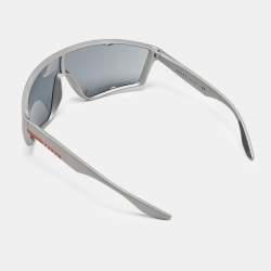 Prada Sport Grey/Black SPS09U Shield Sunglasses
