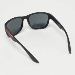 Pre Owned Prada Sport Black SPS01U Wayfarer Sunglasses