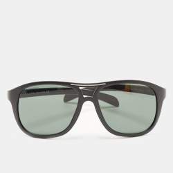 Prada Sport Black SPS 061 Aviator Sunglasses