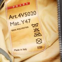 Prada Sport Black/Grey Nylon Duffle Bag