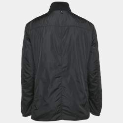 Prada Sport Black Nylon Zip-Up Jacket XXL