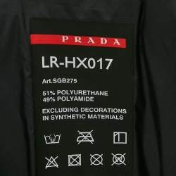 Prada Sport White Nylon Puffer Gilet Jacket L