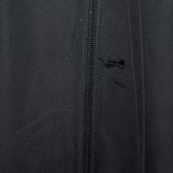 Prada Sport Navy Blue Synthetic Zip Front Jacket L