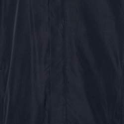 Prada Sport Navy Blue Synthetic Zip Front Jacket L