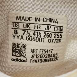 Prada Sport x Adidas Cream Mesh and Rubber ,Luna Rosa Sneakers Size 41.5