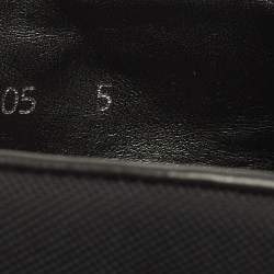 Pre Owned Prada Sport Size 39 Black Canvas Slip On Sneakers