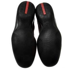 Pre Owned Prada Sport Brown Suede Slip On Chelsea Boots Size 43.5