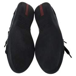 Pre Owned Prada Sport Blue Suede and Nylon Low Top Sneakers Size 42