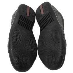 مملوكة مسبقًا Prada Sport Green Suede Lace Up Sneakers Size 41.5