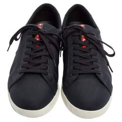 Pre Owned Prada Sport Navy Blue  Lace Low Top Sneakers Size 45