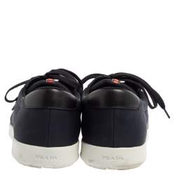 Pre Owned Prada Sport Navy Blue  Lace Low Top Sneakers Size 45