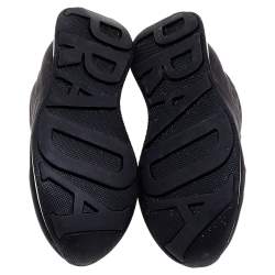 Pre Owned Prada Sport Black Nylon Low Top Sneakers Size 38.5