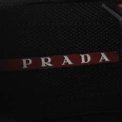 Pre Owned Prada Sport Red Nylon Low Top Sneakers Size 38