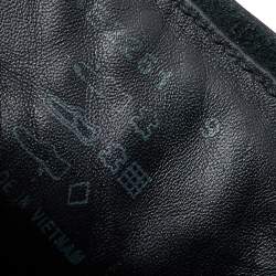 Pre Owned Prada Sport Black Leather Low Top Sneakers Size 43