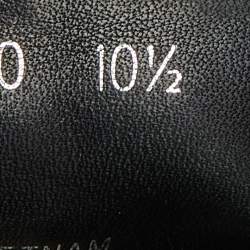 Pre Owned Prada Sport Black Leather Low Top Sneakers Size 43.5