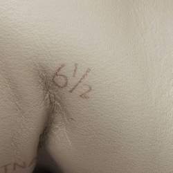 Pre Owned Prada Sport White Leather Lace Up Low Top Sneakers Size 40.5