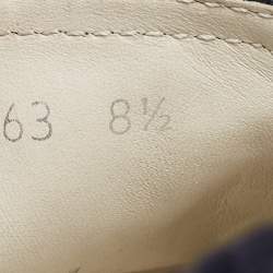 Prada Sport Navy Blue Suede Espadrille Sneakers Size 42.5