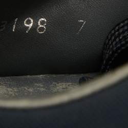 Pre Owned Prada Sport Navy Blue Nylon Low Top Sneakers Size 41