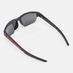 Prada Black SPS03Y Linea Rossa Shield Sunglasses