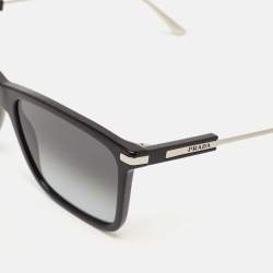 Prada Black Gradient SPR01Z Square Sunglasses
