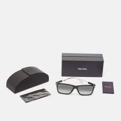 Prada Black Gradient SPR01Z Square Sunglasses
