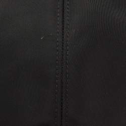 Pre Owned Prada Black Re-Nylon Baseball Cap L