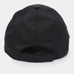 Pre Owned Prada Black Nylon Re-Nylon Baseball Cap S