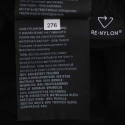 Pre Owned Prada Black Nylon Re-Nylon Baseball Cap S