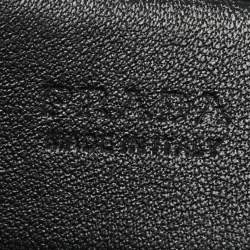 Pre Owned Prada Buckle 75CM Belt Black Leather