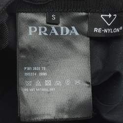 مملوكة مسبقًا كاب بيسبول برادا نايلون أسود مقاس صغير