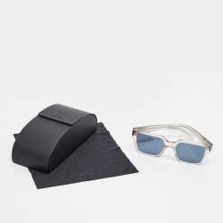Pre Owned Prada Grey Gradient SPR 03Z Frame Square Sunglasses