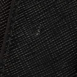 Prada Black Leather Iphone Xs Max Phone Case