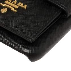 Prada Black Leather Iphone Xs Max Phone Case