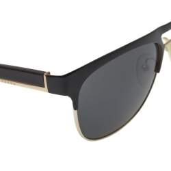 مملوكة مسبقًا نظارة شمسية برادا مربعة أس بي أر 52كيو ذهبية/ سوداء