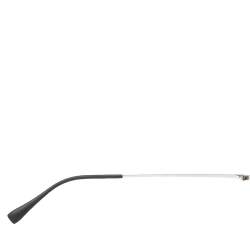 Pre Owned Prada Linea Rossa Silver/Black SPS51T Constellation Sport Shield Sunglasses 