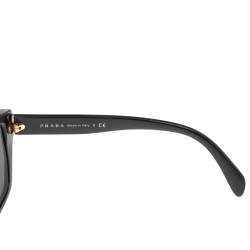 Prada Black SPR 15X Rectangle Sunglasses