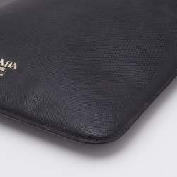 Prada Black Saffiano Leather iPad Cover