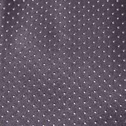 Prada Grey Polka Dot Silk Jacquard Tie