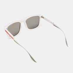 Prada Sport White/Grey Linea Rossa Polarized Sunglasses