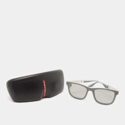 Prada Sport White/Grey Linea Rossa Polarized Sunglasses