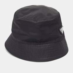 Prada: Black Re-Nylon Bucket Hat